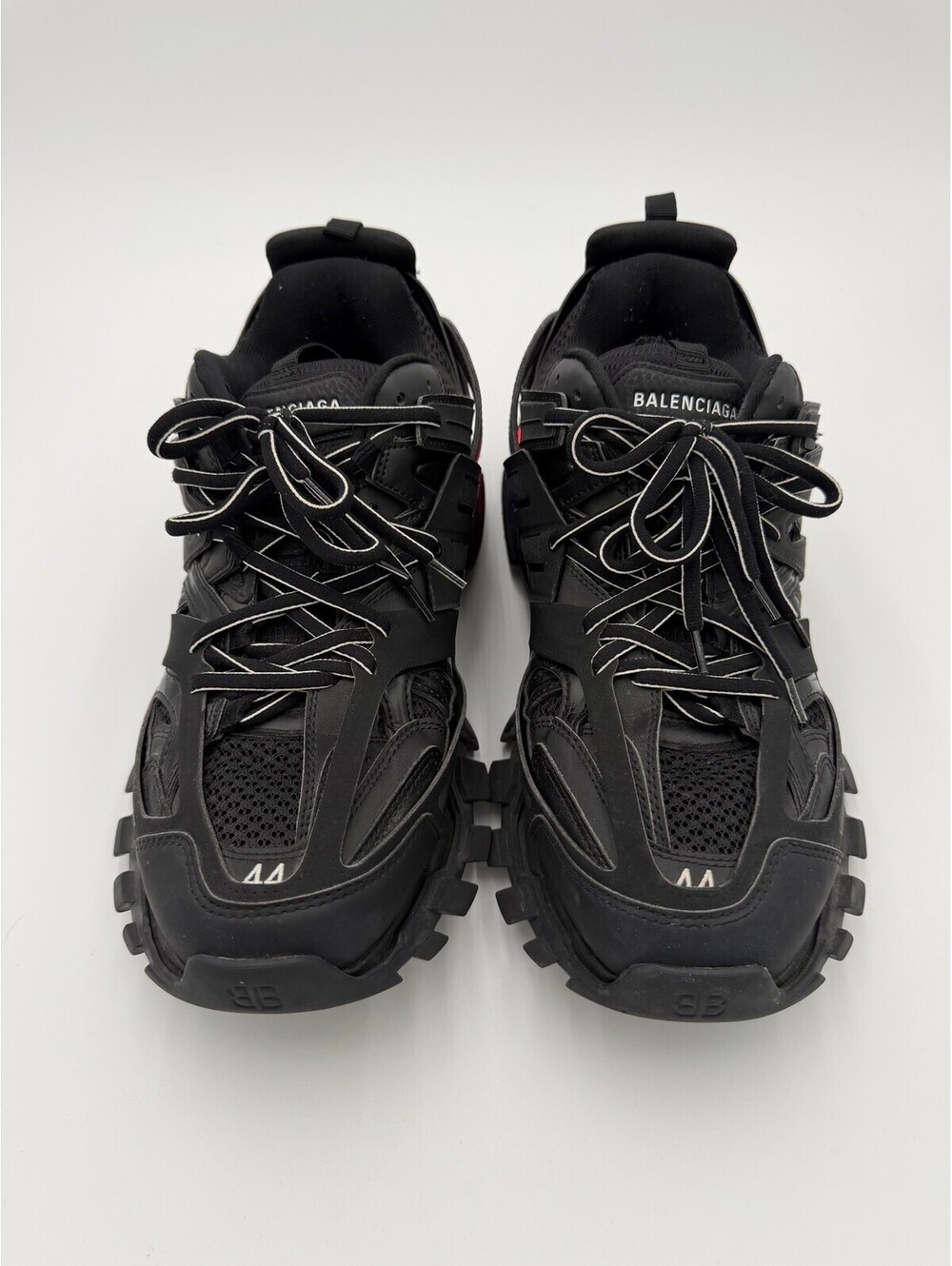 Balenciaga Track LED Sneakers Black Unisex Size 11/44 - Gem